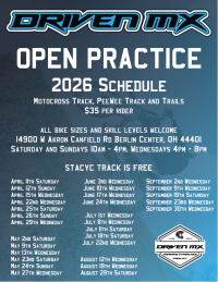 Driven Mx Open Practice Flyer 2026.png